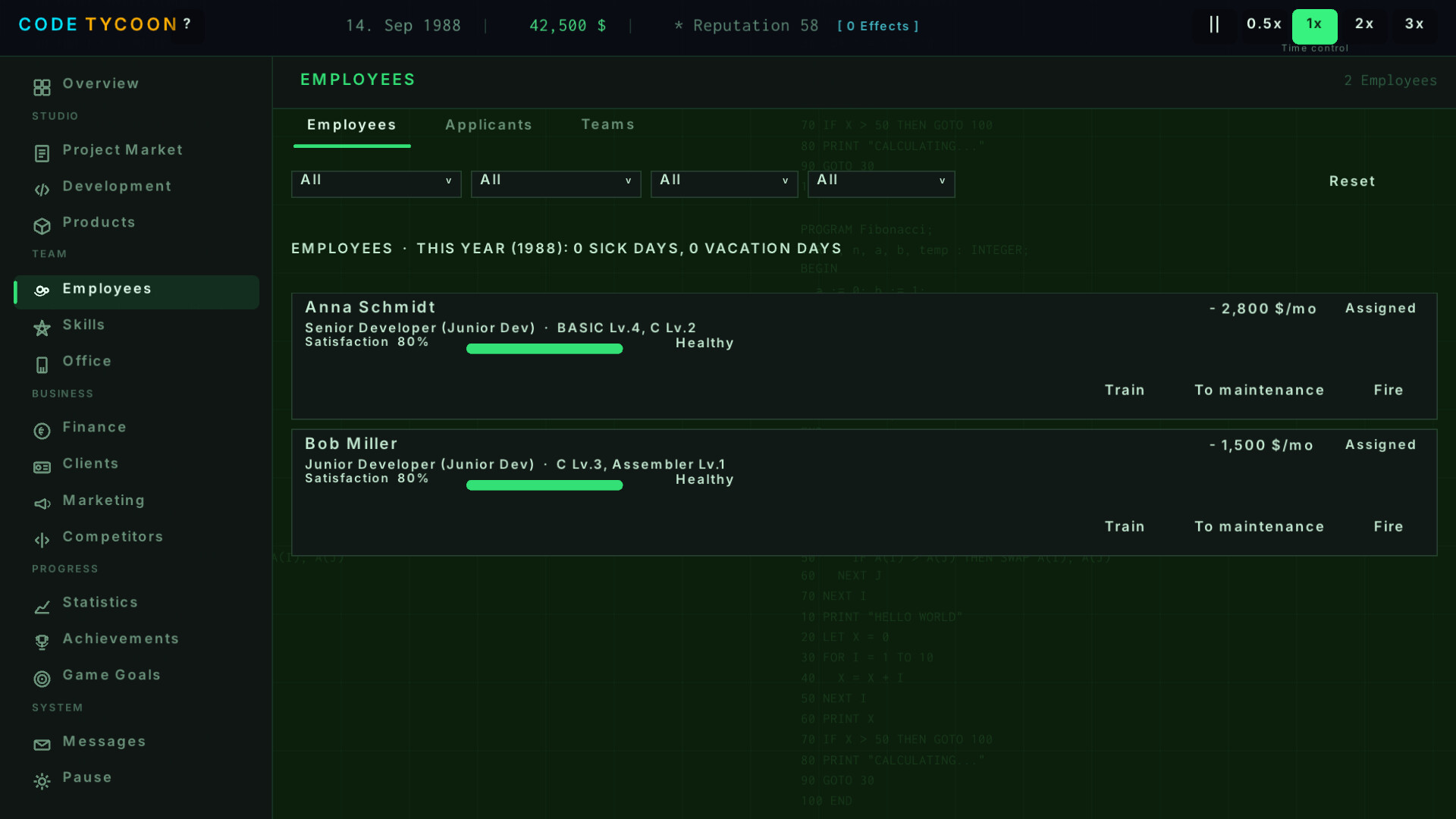 Code Tycoon screenshot 3