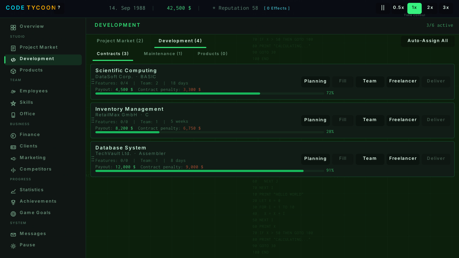 Code Tycoon screenshot 2