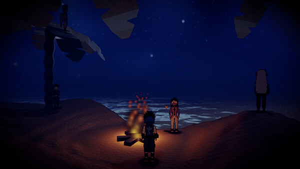 Screenshot of Husk of Axiom gameplay showing in-action mechanics
