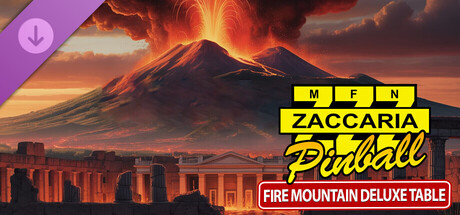Capa oficial de Zaccaria Pinball - Fire Mountain Deluxe Pinball Table