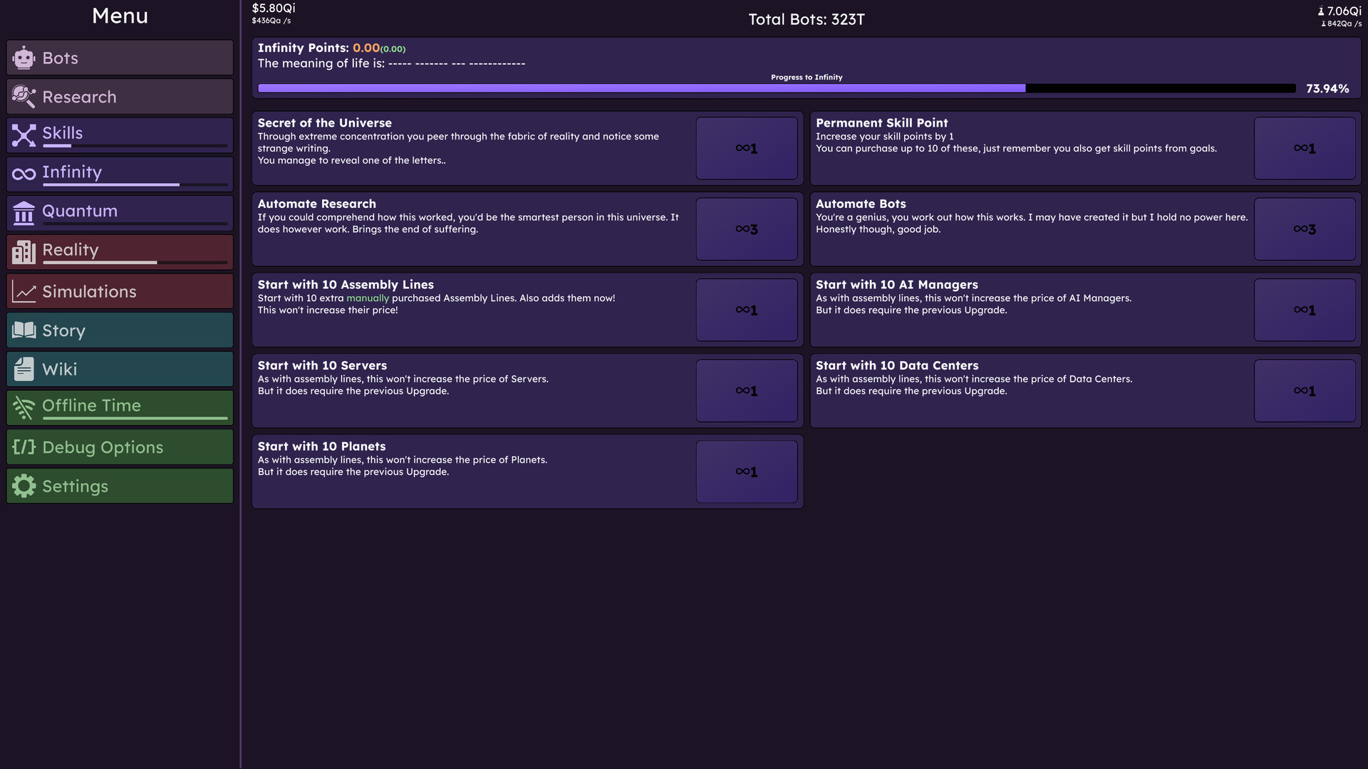 Idle Dyson Swarm screenshot #4