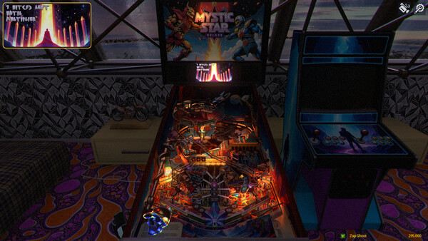 Zaccaria Pinball - Mystic Star Deluxe Pinball Table