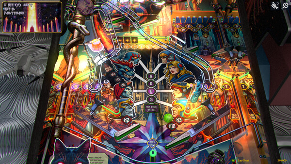 Zaccaria Pinball - Mystic Star Deluxe Pinball Table