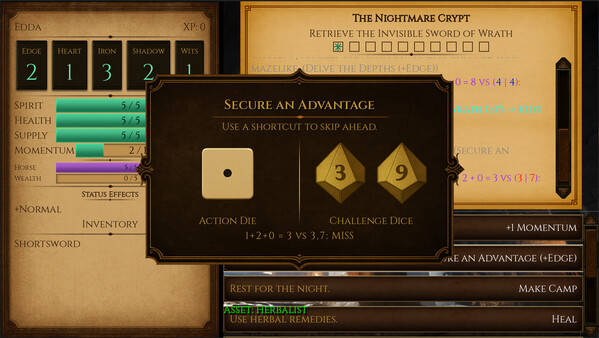 Screenshot 4 of Sworn to the Depths - final gameplay screenshot