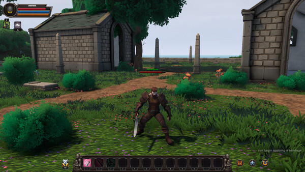 Screenshot of Artifex Legends gameplay showing in-action mechanics