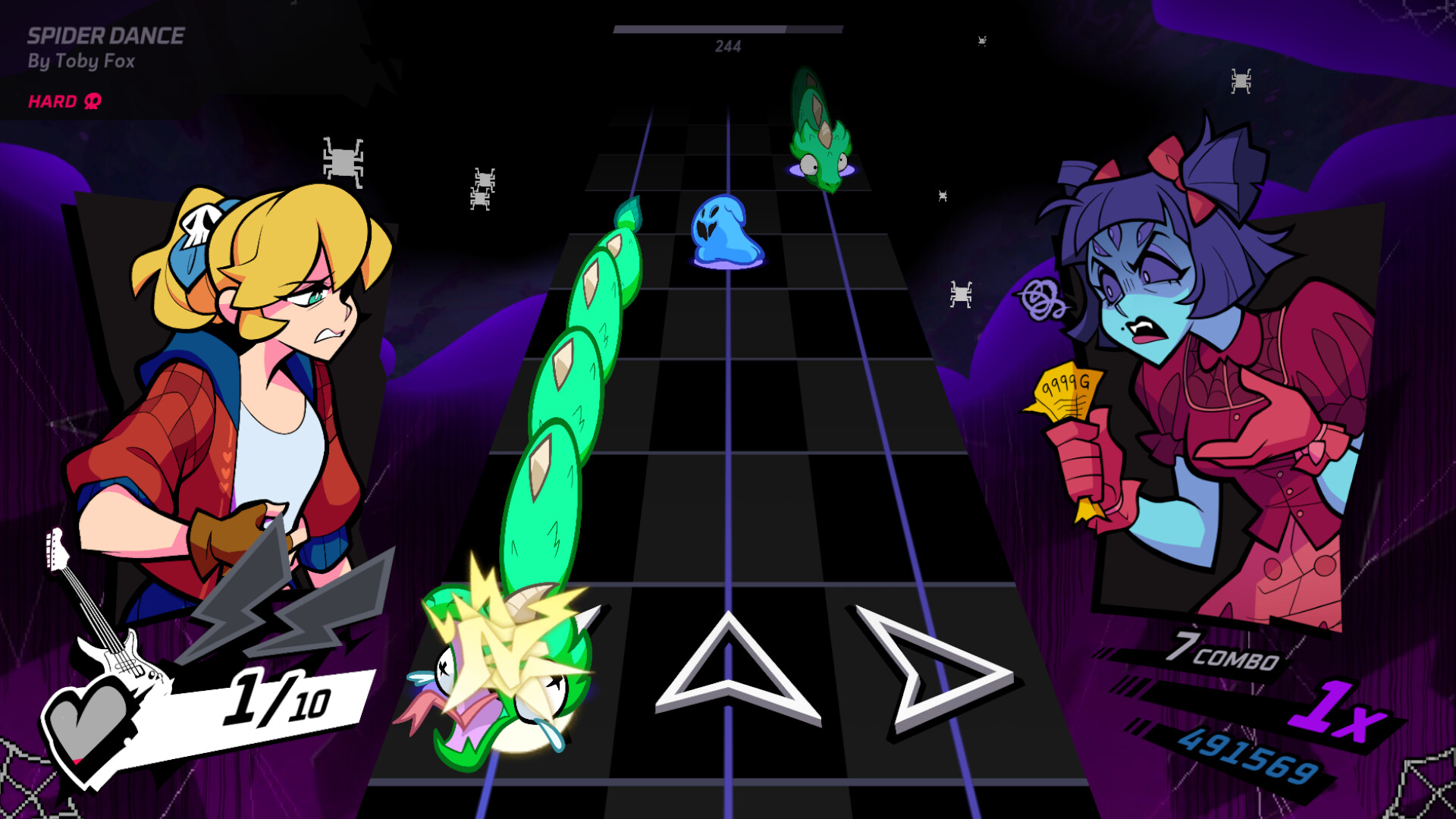 Rift of the NecroDancer: UNDERTALE - "Spider Dance" - Toby Fox Featured Screenshot #1