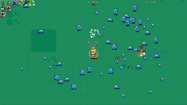 Screenshot of Cleaning Angel Wired gameplay showing in-action mechanics