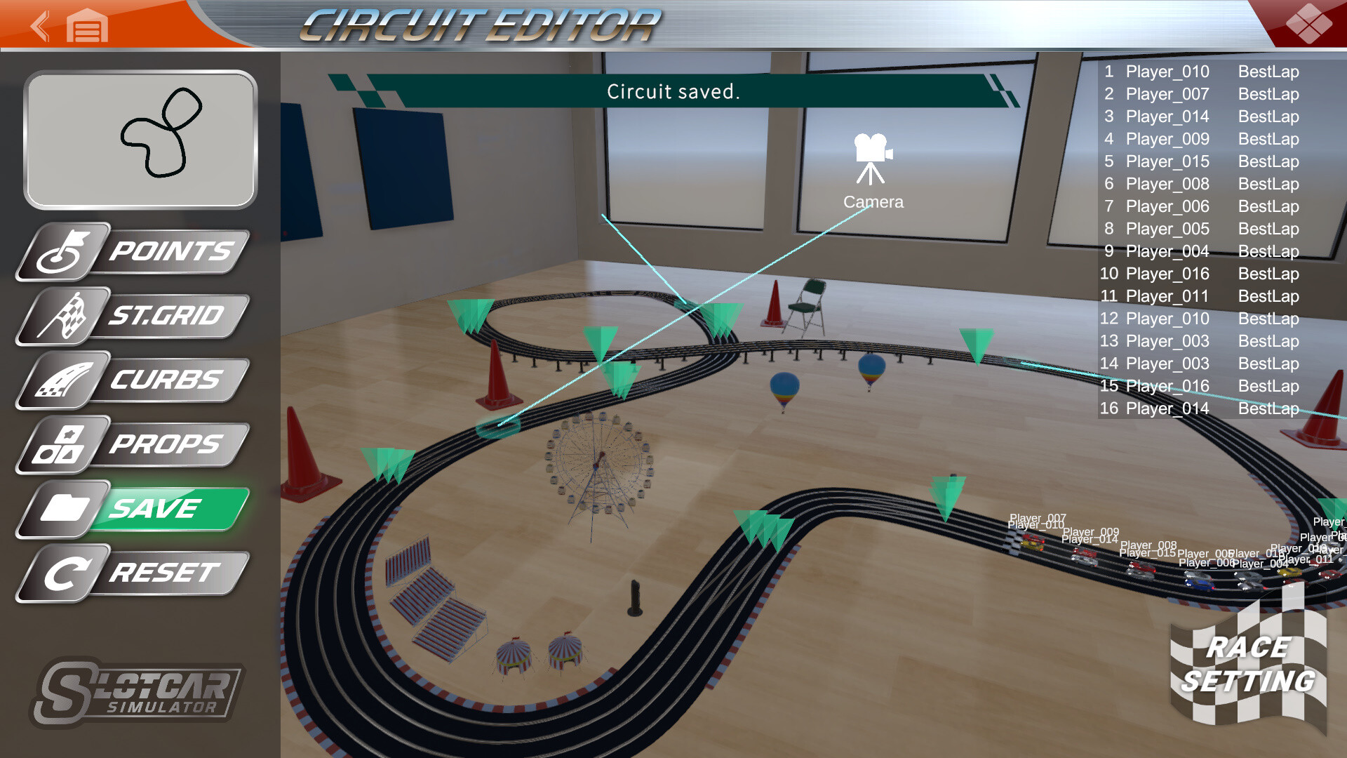 Slot Car Simulator screenshot #25