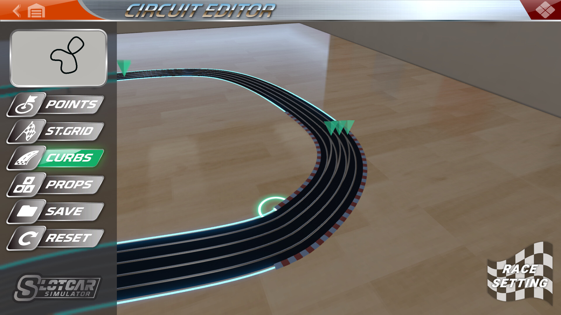 Slot Car Simulator screenshot #23