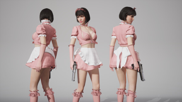 The Killing Antidote - Maid Costume Pack