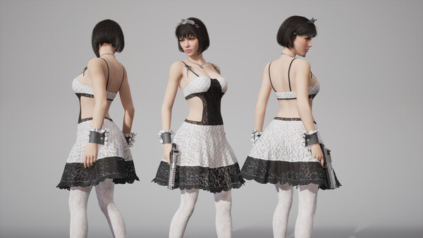 The Killing Antidote - Maid Costume Pack