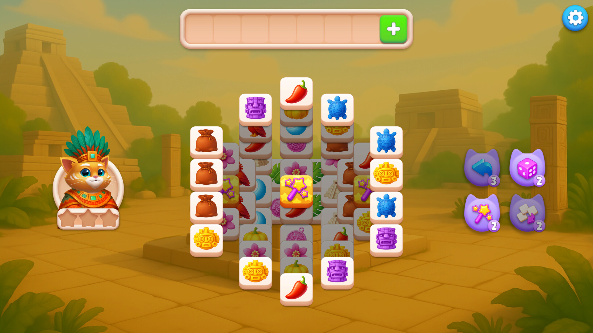 Catjong 6: Pawztec Temple Full Version Unlock Featured Screenshot #1