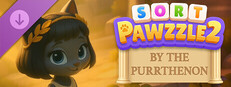 Sort Pawzzle 2: By the Purrthenon Full Version Unlock Banner