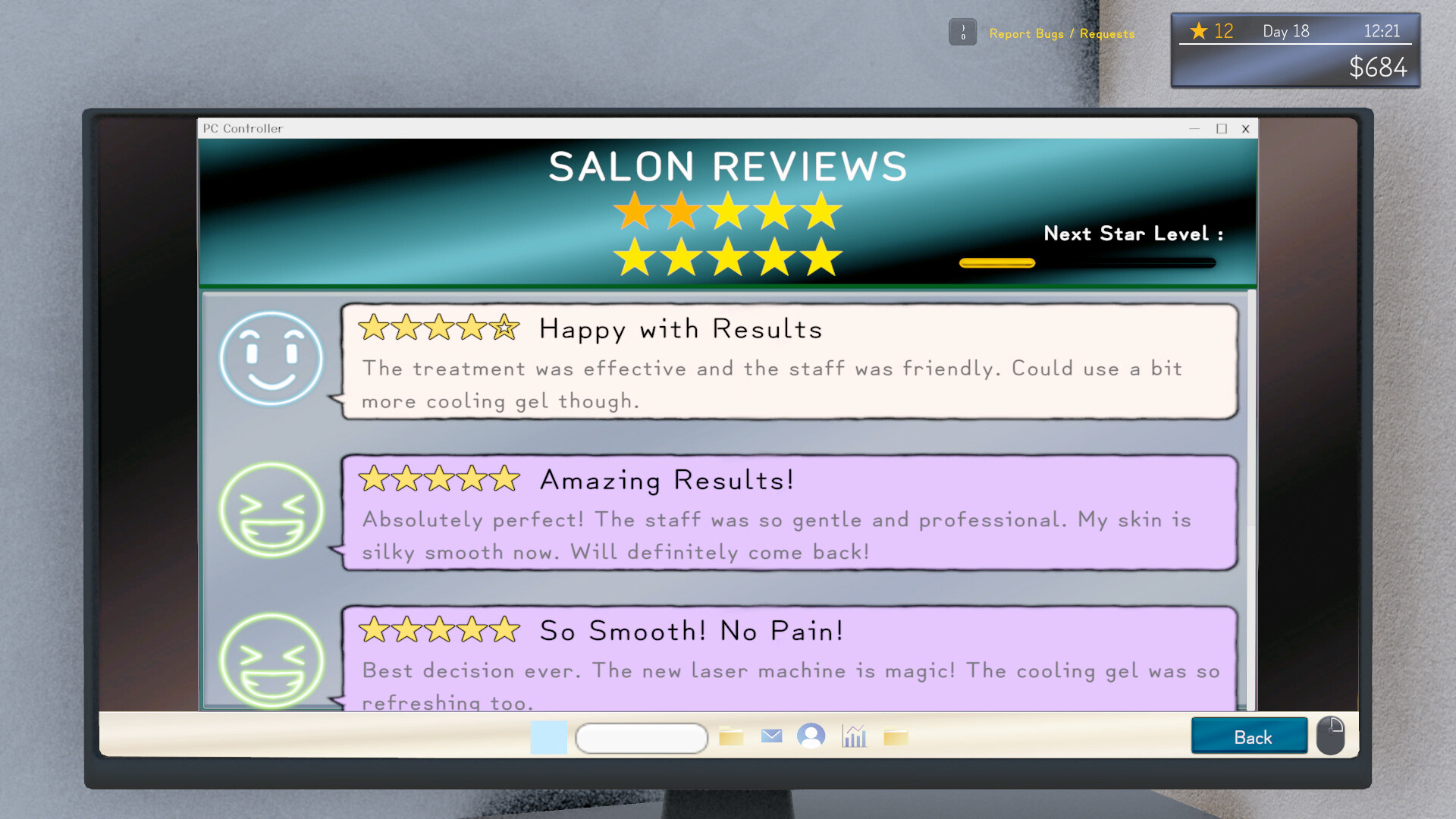 Hair Removal Salon Simulator