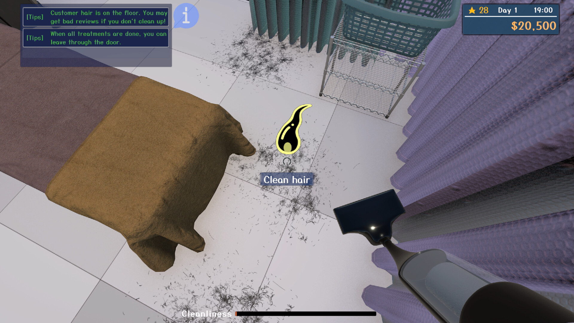 Hair Removal Salon Simulator screenshot #5