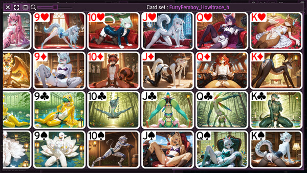 NSFW Solitaire - Furry Femboy