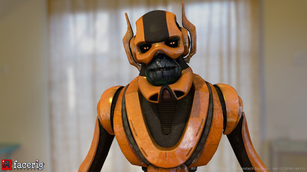 IRFaceRig Cyborg Baron screenshot 1