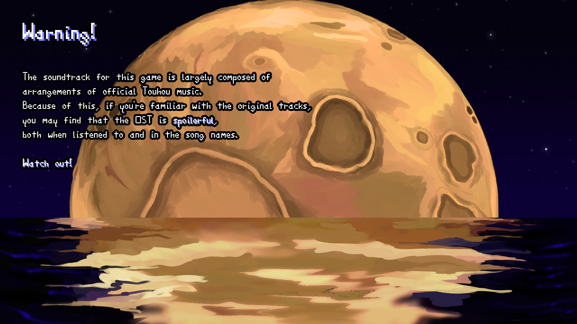 Touhou Lensed Night Sky, Kaseigai Soundtrack
