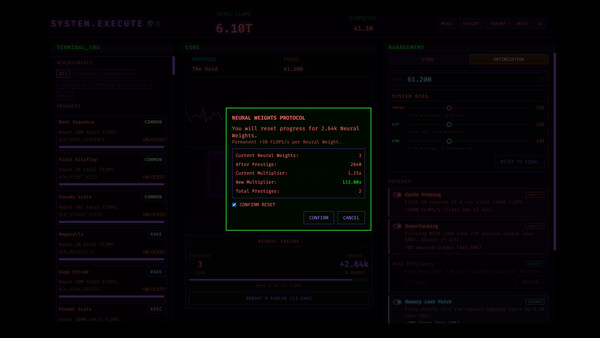 Screenshot of System.Execute