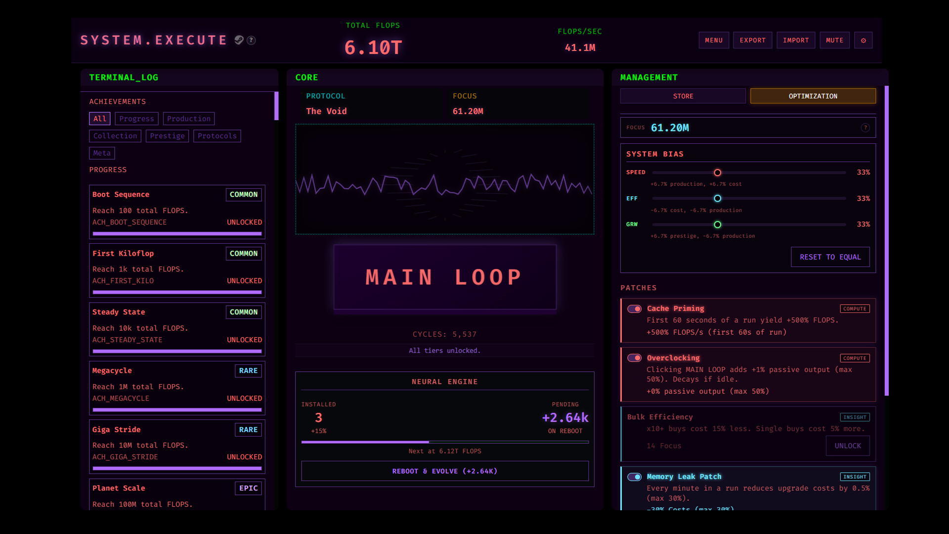 #5. System.Execute (Steam) Podle: TMHS Digital