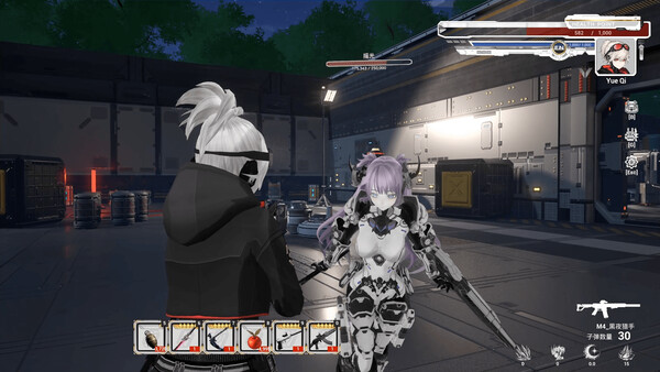 Screenshot of Ember Glimmer gameplay showing in-action mechanics