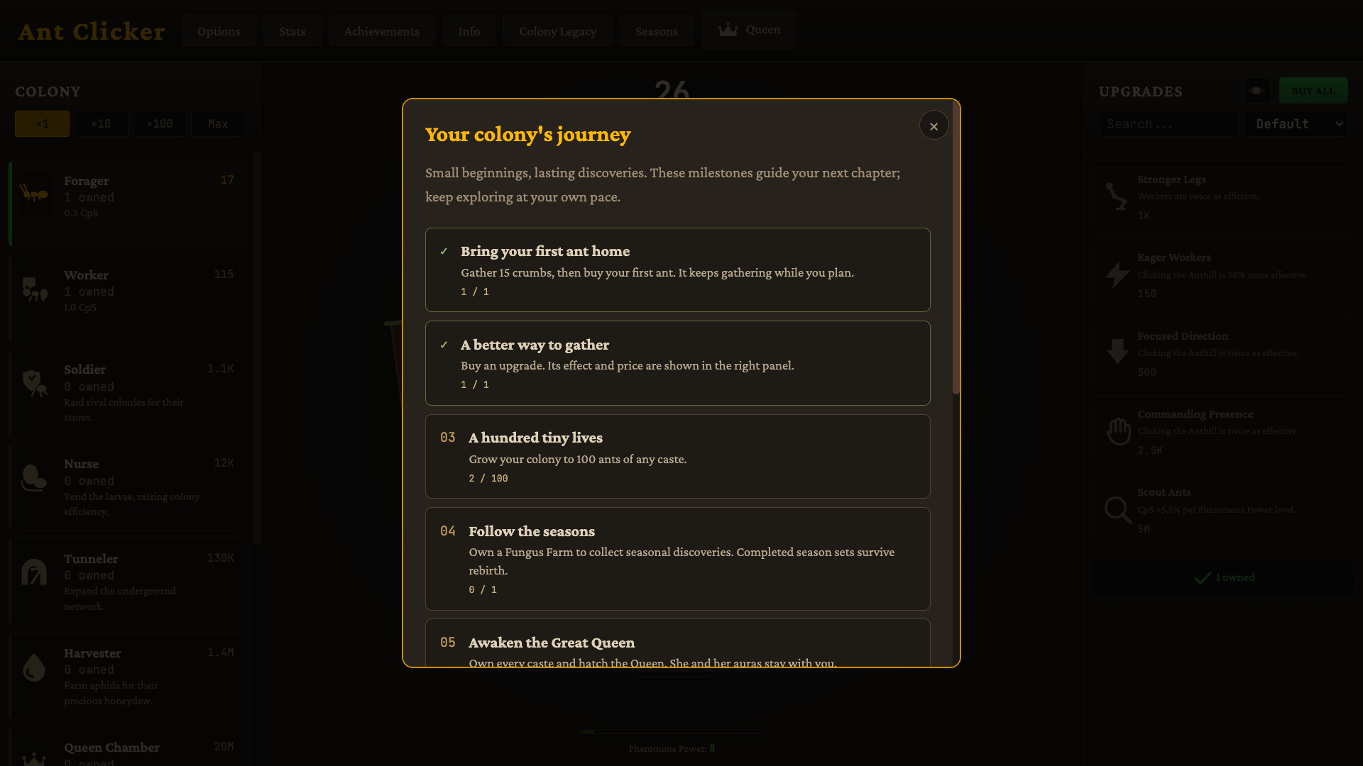 Ant Clicker screenshot #2