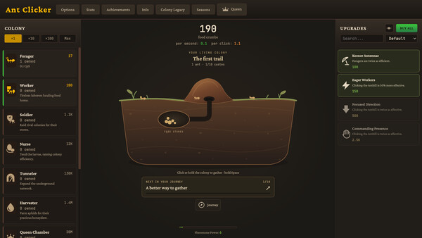 Ant Clicker screenshot 1