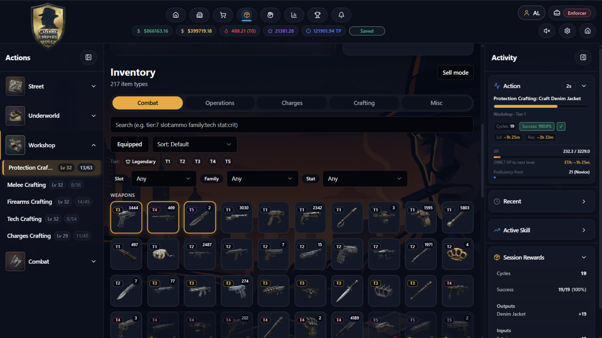 Crime Empire Idle screenshot #7