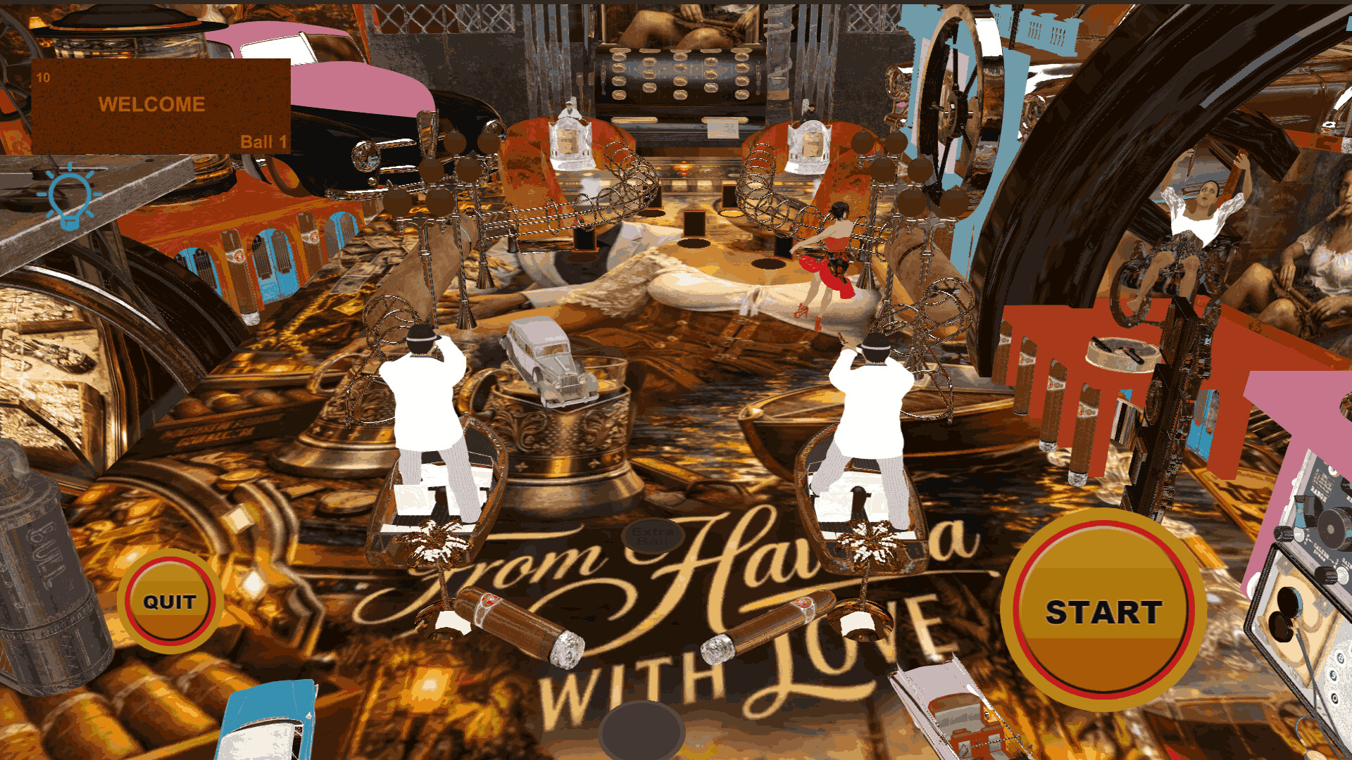 From Havana With Love Pinball 스크린샷 1