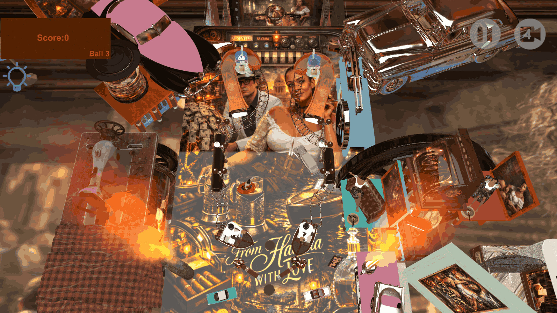 From Havana With Love Pinball 스크린샷 2
