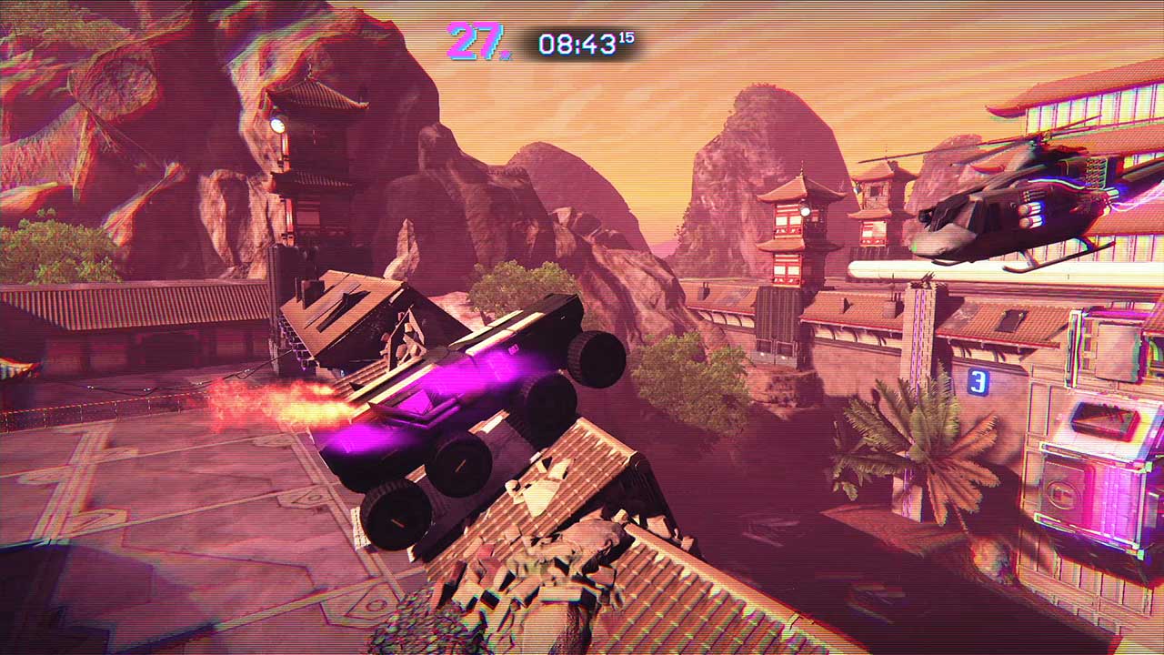 特技摩托：血龙/Trials of the Blood Dragon 截图
