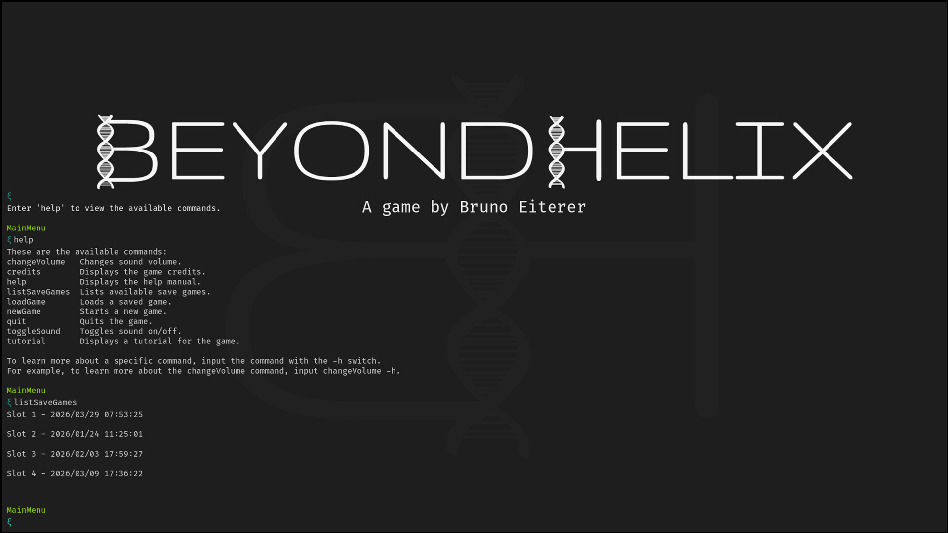 BeyondHelix screenshot #1