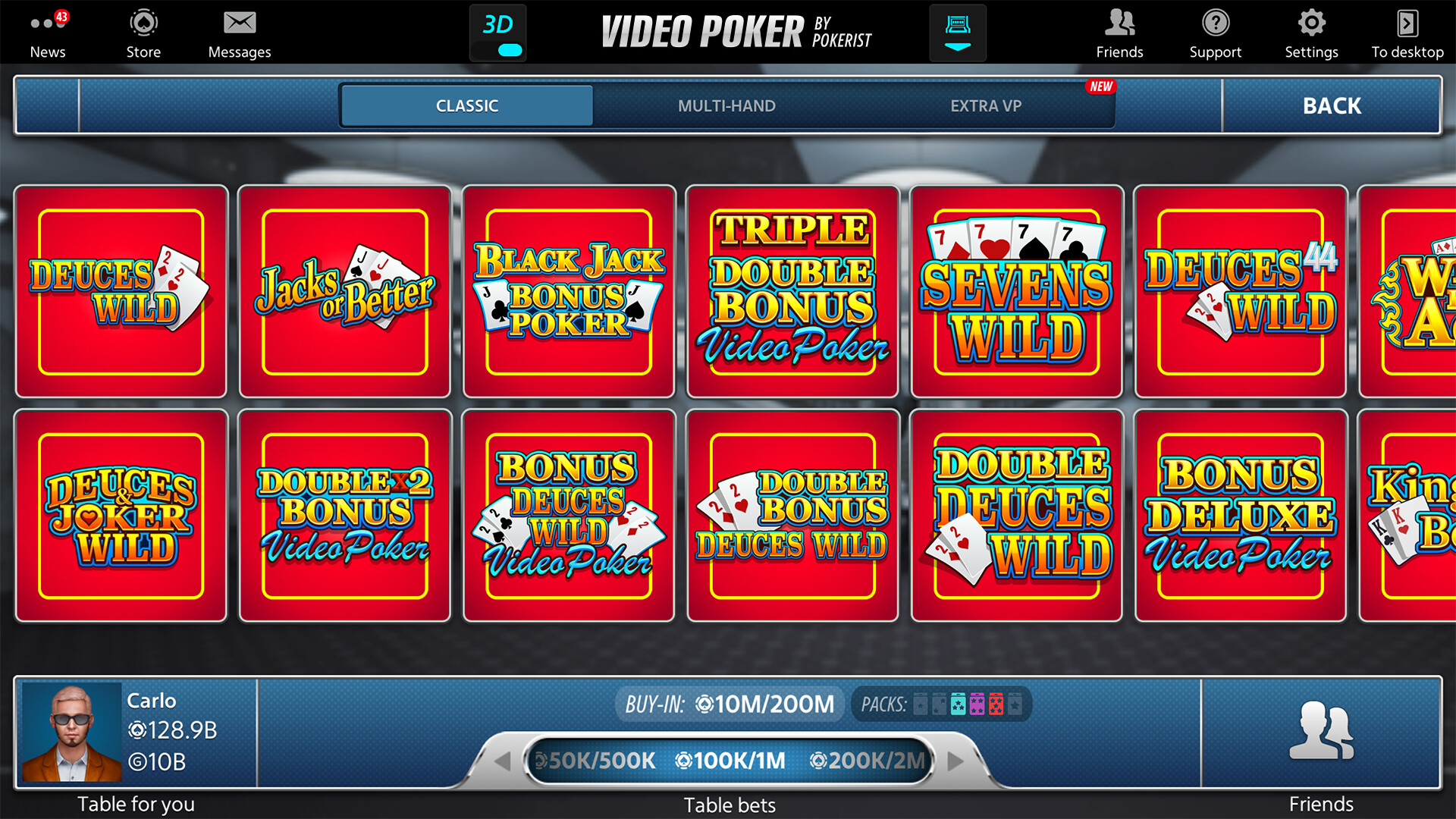 Video Poker by Pokerist screenshot #5