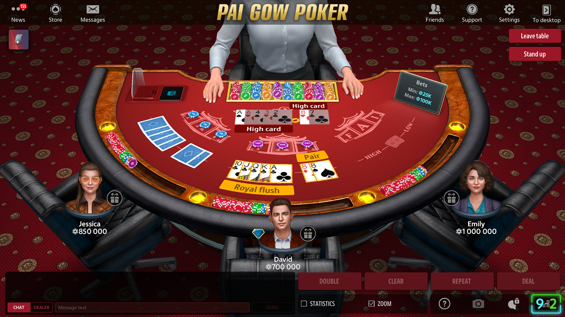Pai Gow Poker by Pokerist screenshot #7