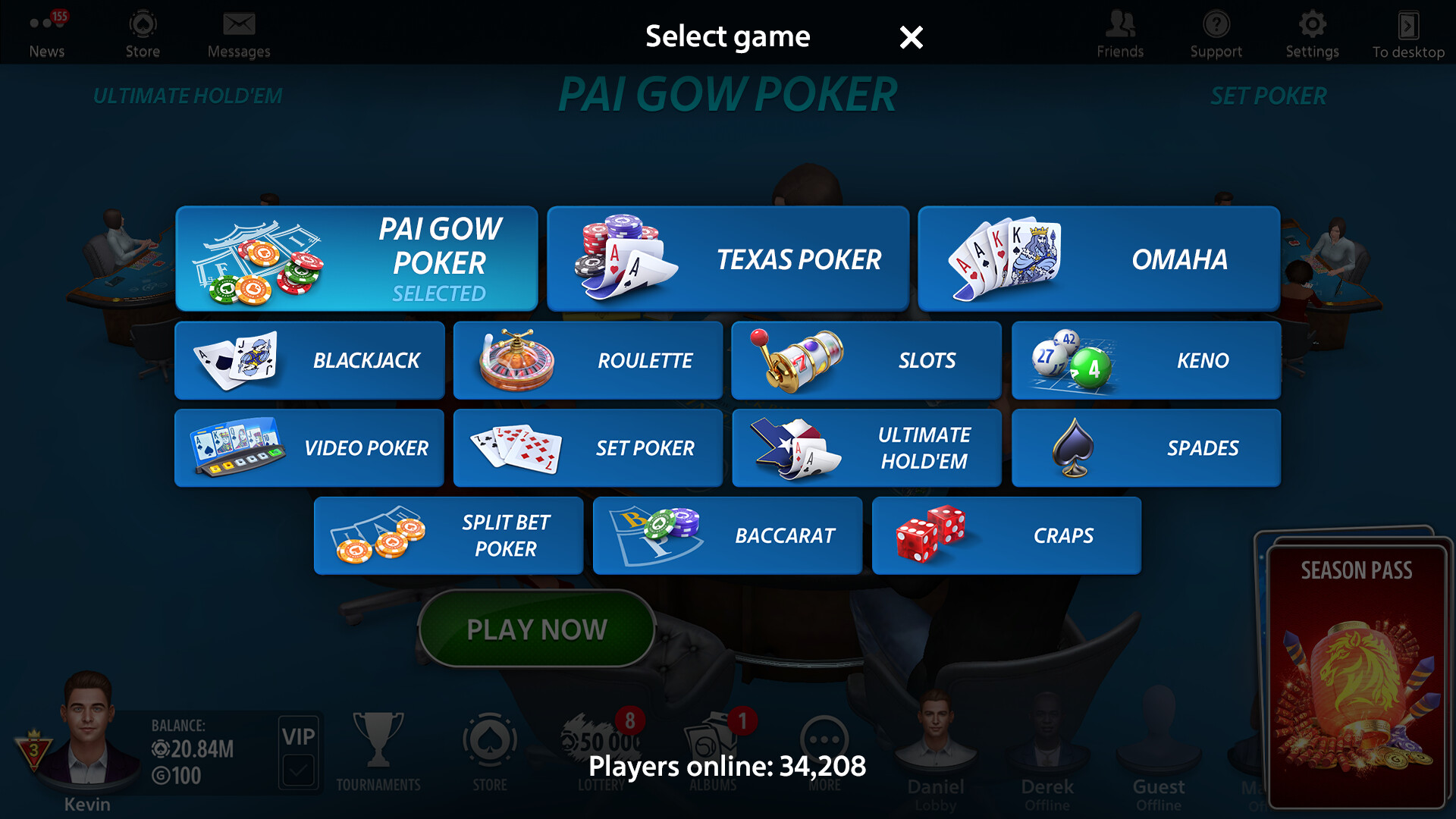 Pai Gow Poker by Pokerist screenshot #4