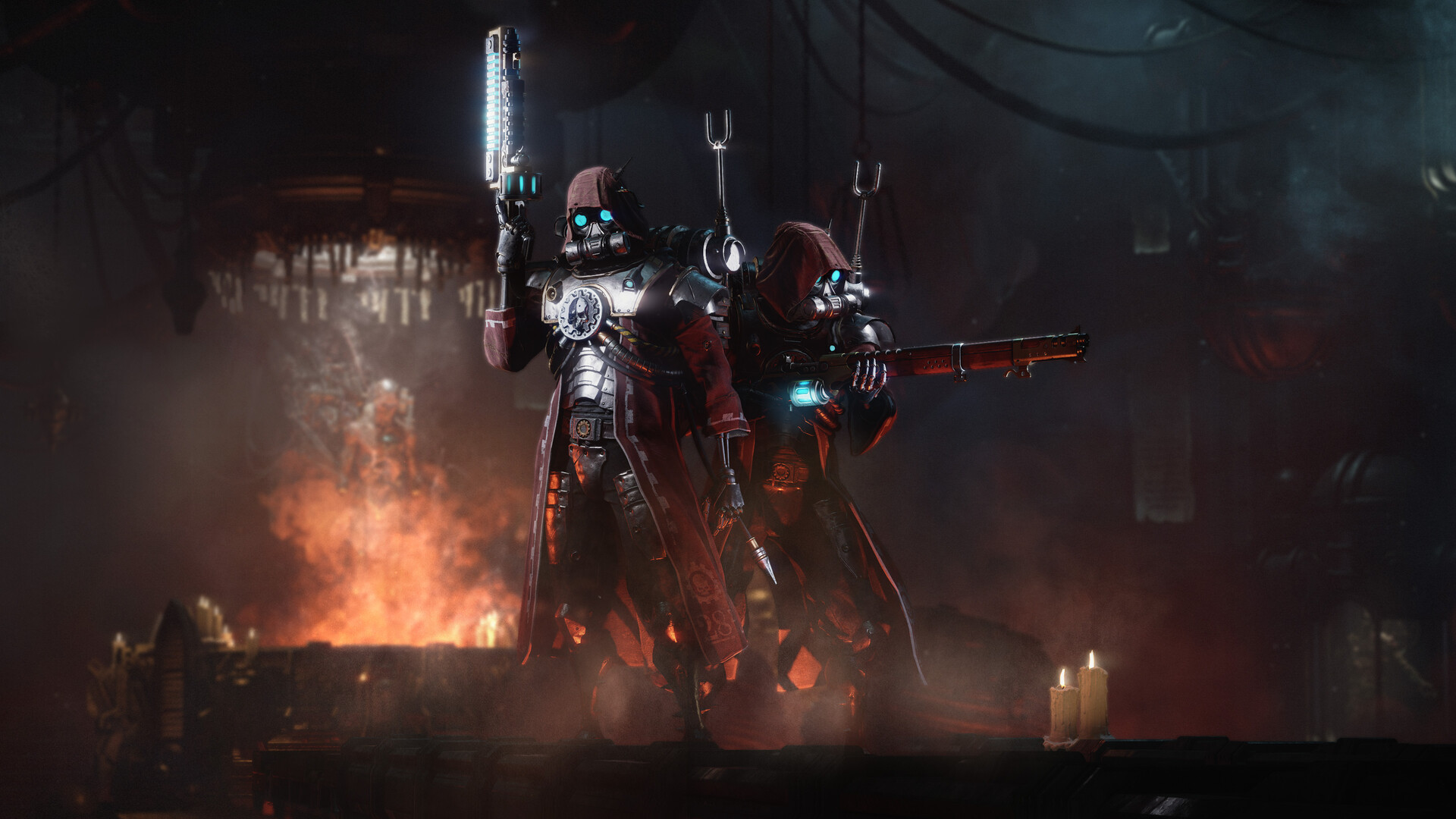 Skitarii customization and combat in Warhammer 40,000: Darktide