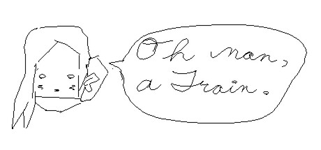 Oh man, a Train. header art