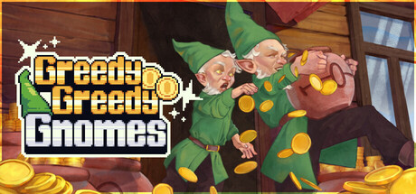 Greedy Greedy Gnomes header art