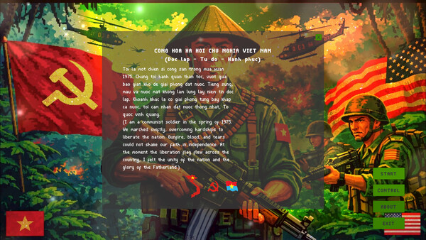 Screenshot of Vietnam Communist: Against U.S. Invasion