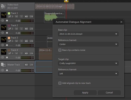 CyberLink AudioDirector 6 Screenshot