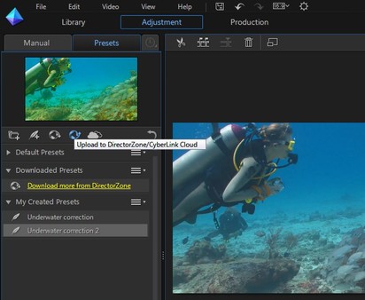 Screenshot z CyberLink ColorDirector 4 Screenshot z CyberLink ColorDirector 4