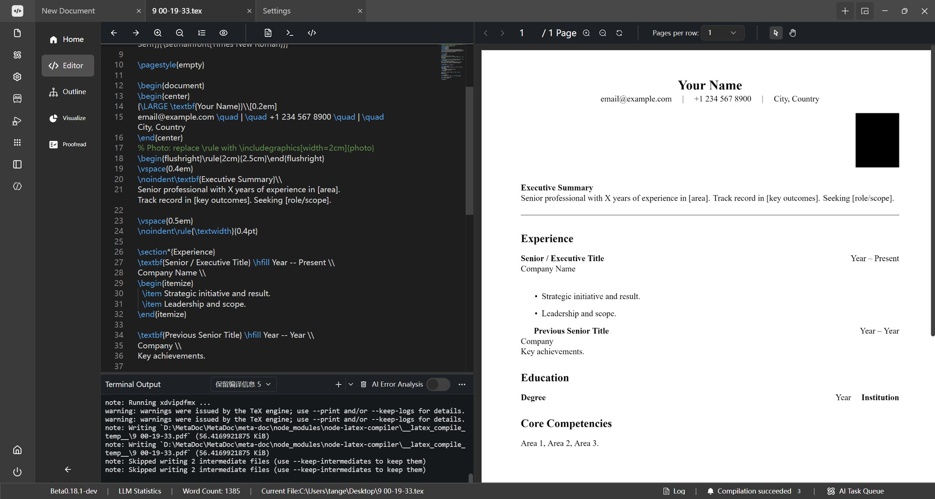 MetaDoc screenshot 10