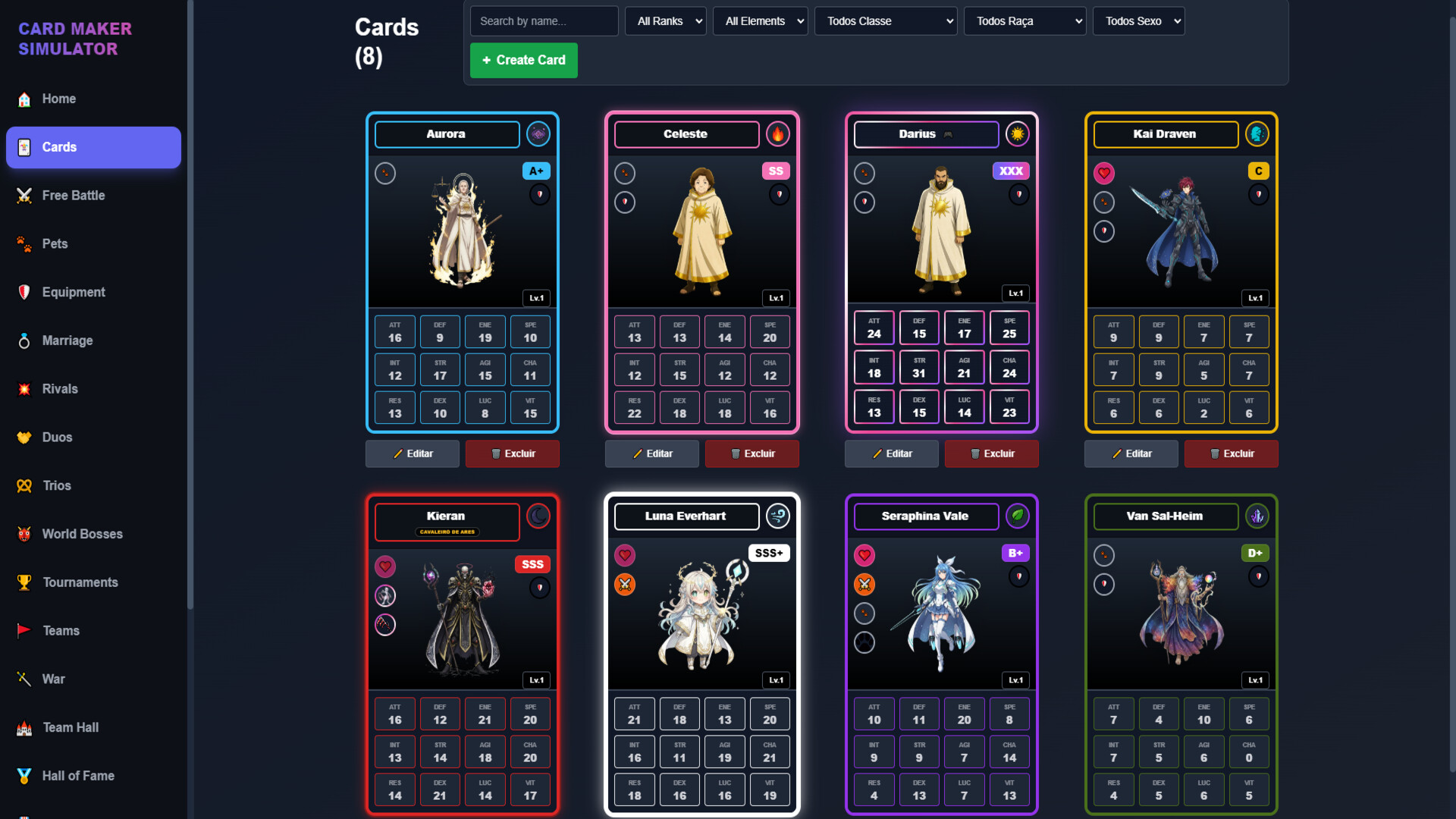 Card Maker Simulator screenshot 2