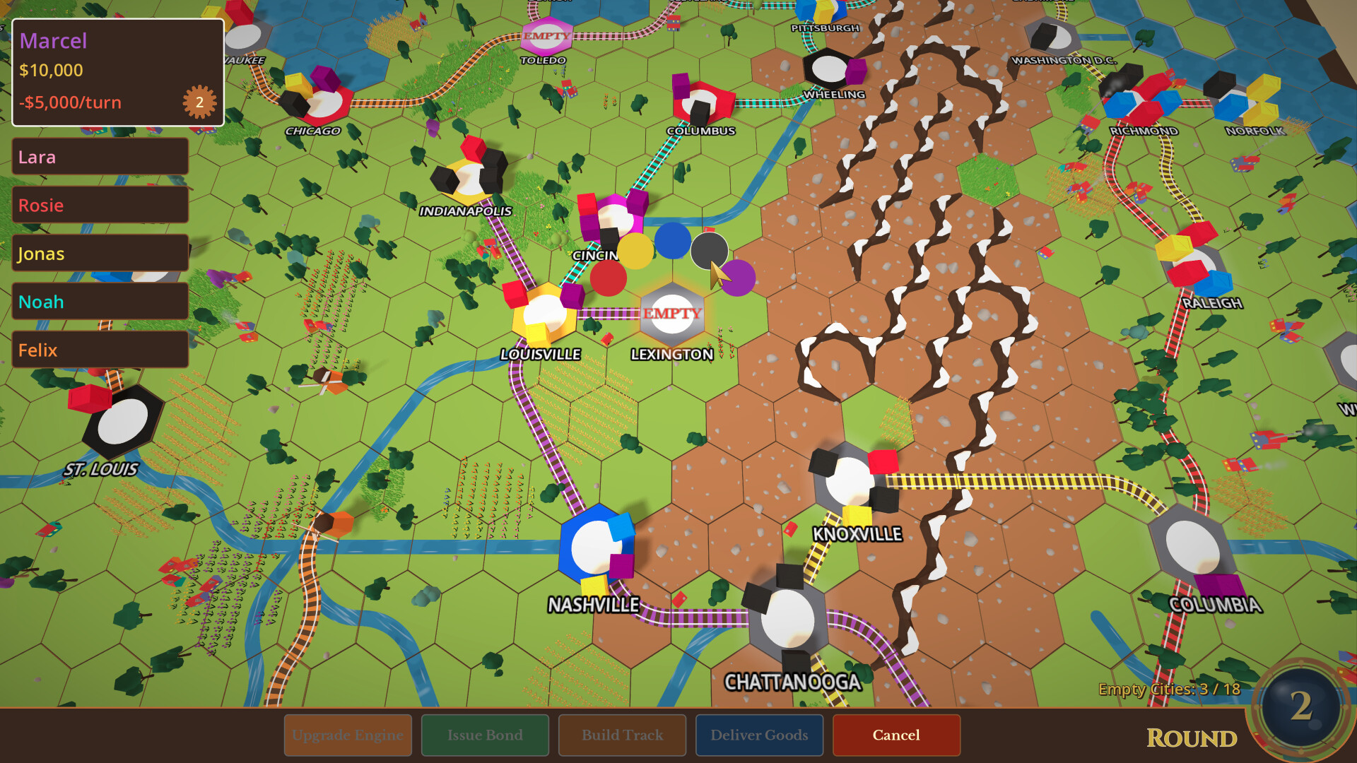 Rails & Rivals – Screenshot 6