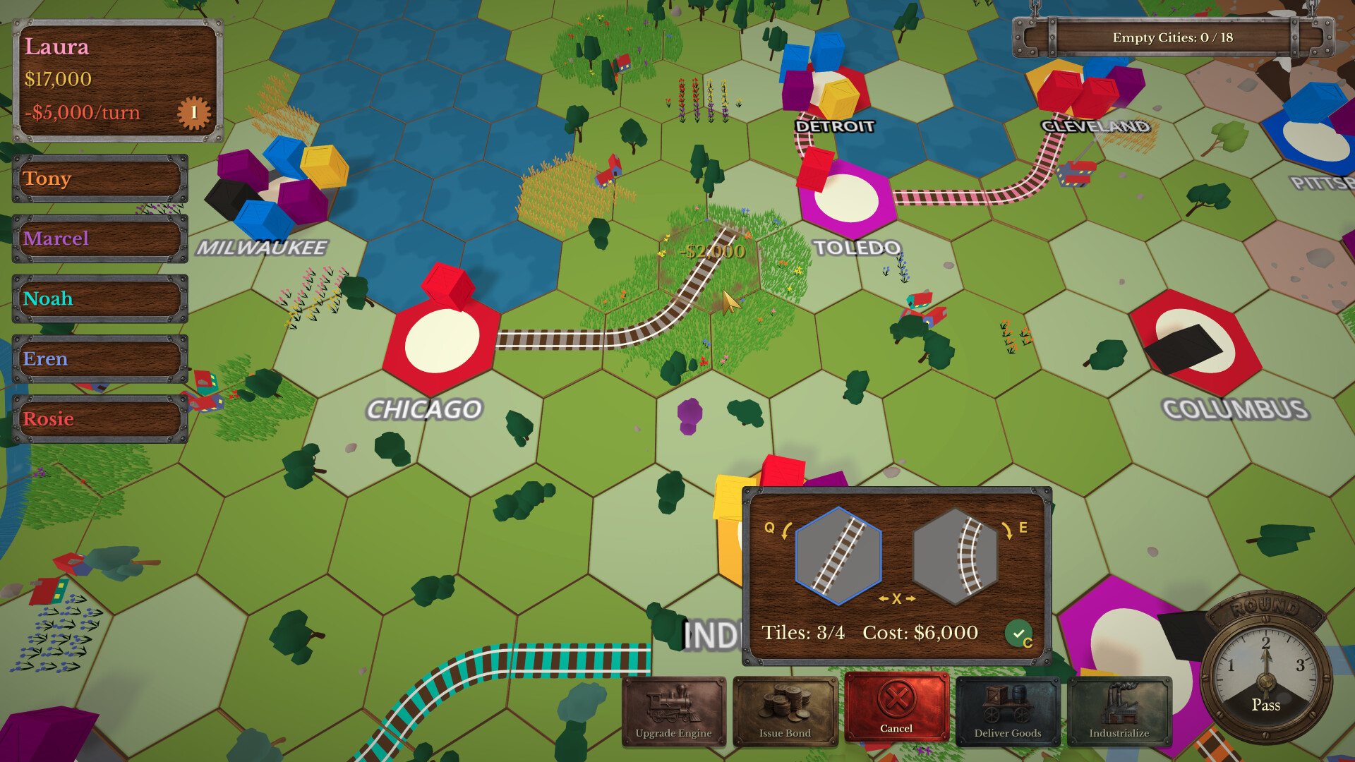 Rails & Rivals screenshot 5
