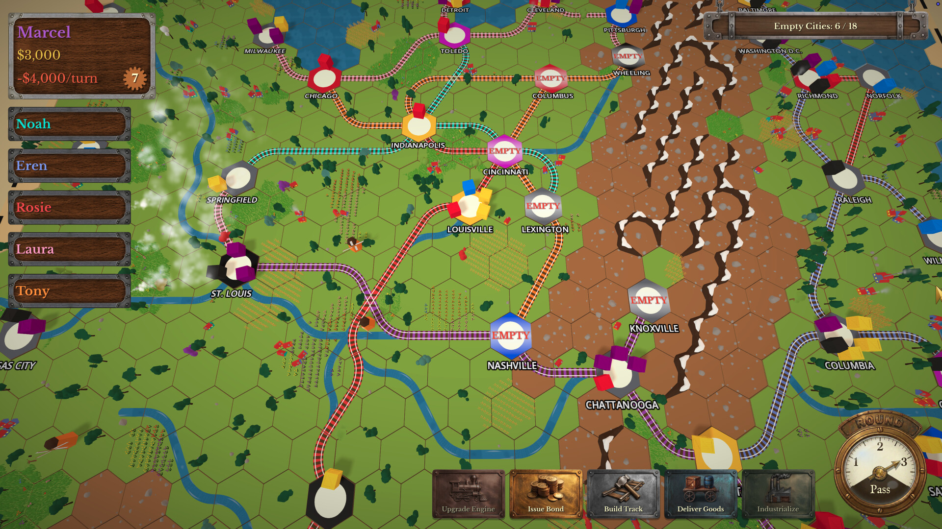 Rails & Rivals screenshot 7