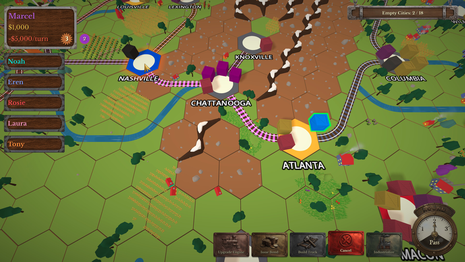 Rails & Rivals screenshot 4