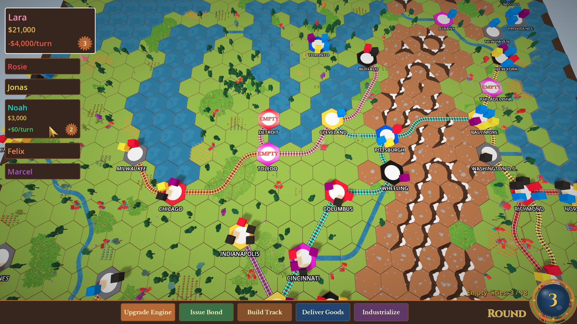 Rails & Rivals – Screenshot 13