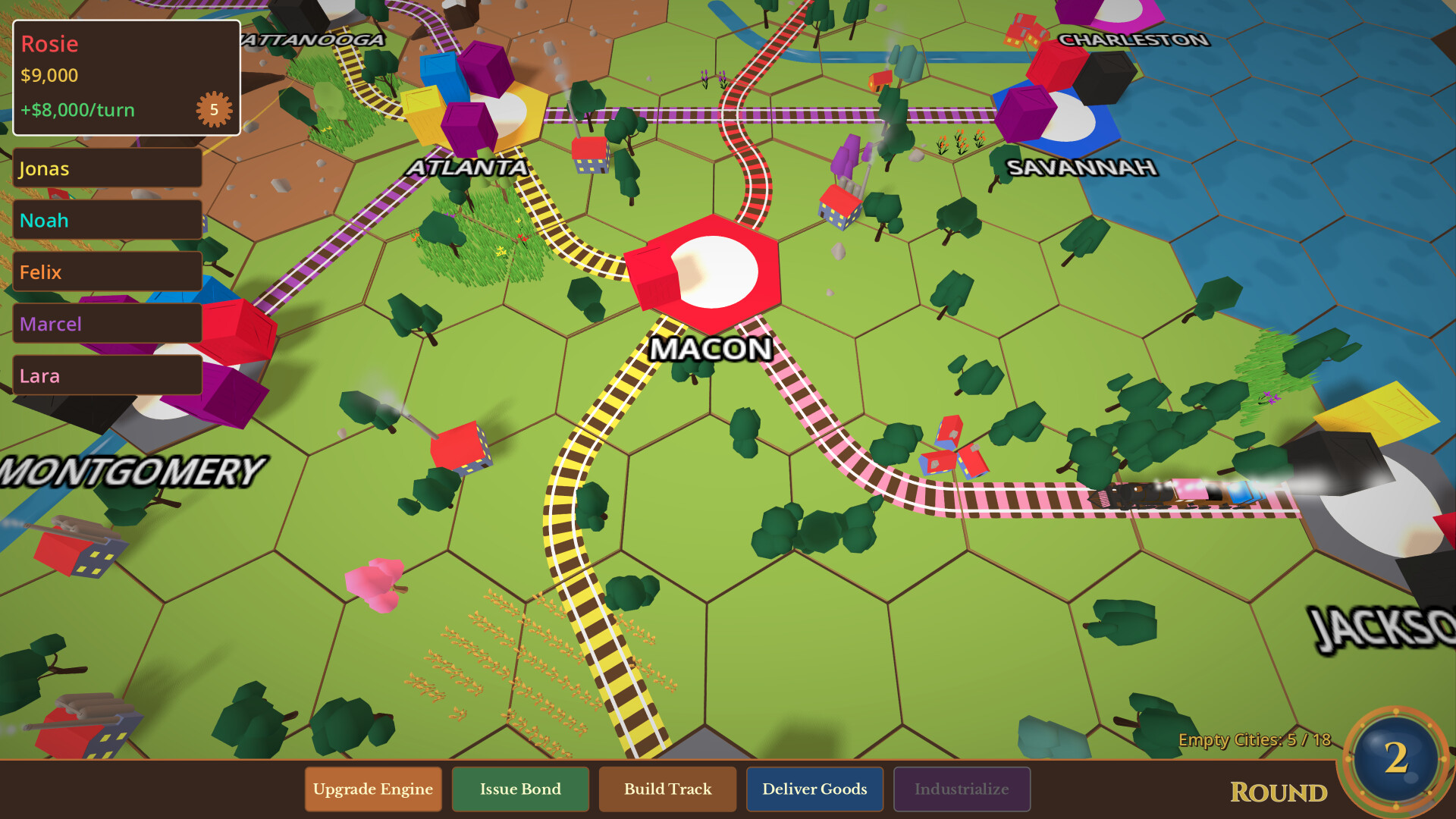 Rails & Rivals – Screenshot 10