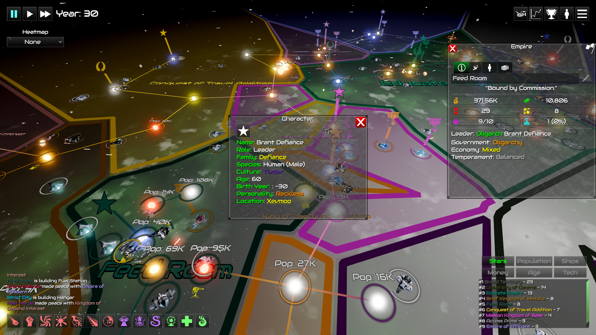 GalactiWar - Empire Simulator – Screenshot 14